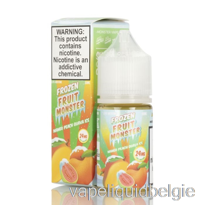 Vape Vloeibaar Ijs Mango Perzik Guave - Bevroren Fruitmonsterzouten - 30 Ml 48 Mg